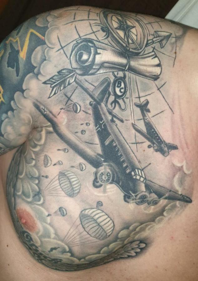 Tattoo Pension Mit Restaurant Und Tattoo-Studio Mörtschach Exteriér fotografie